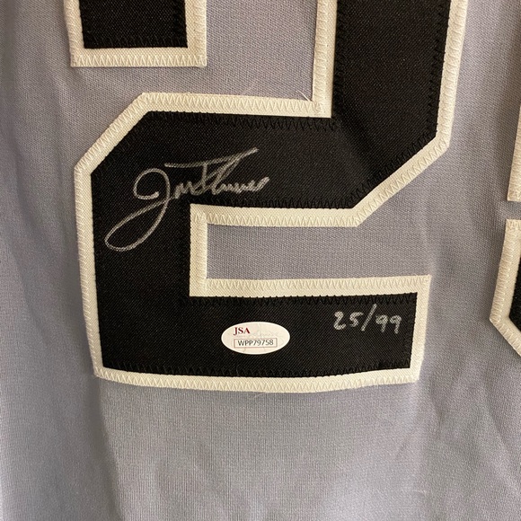 Jim Thome Chicago White Sox Signed Autographed Jersey CHI TOWN Limited Edition - Picture 2 of 7